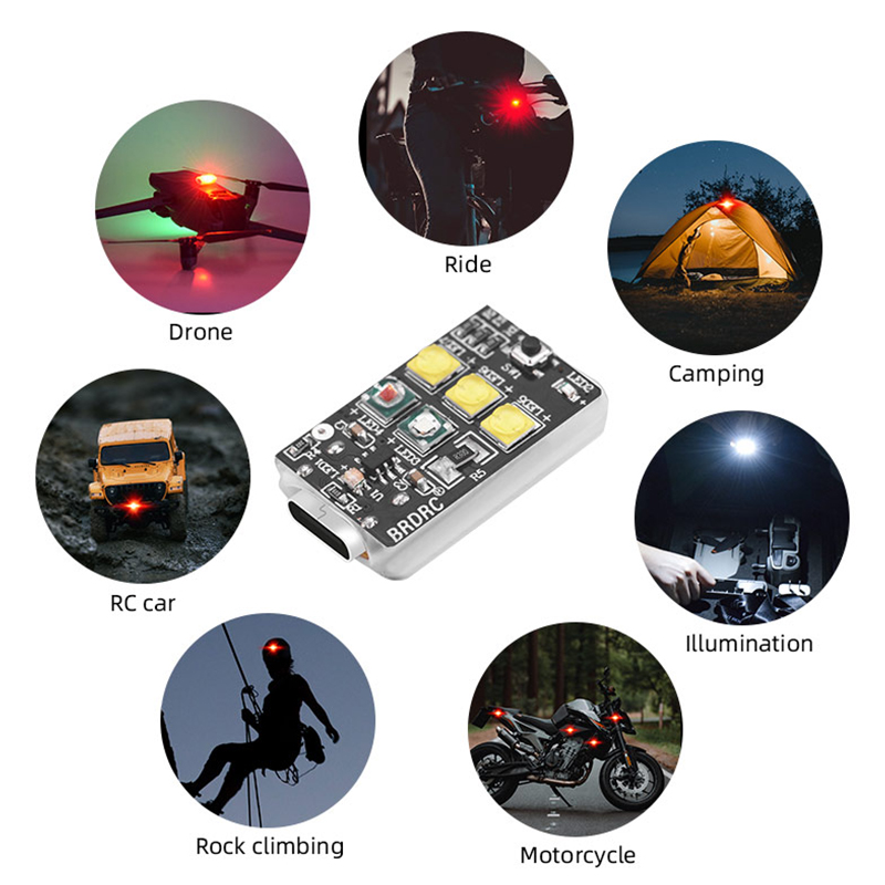 Mini Drone Strobe Light for DJ - Drone Beacon Light review and price