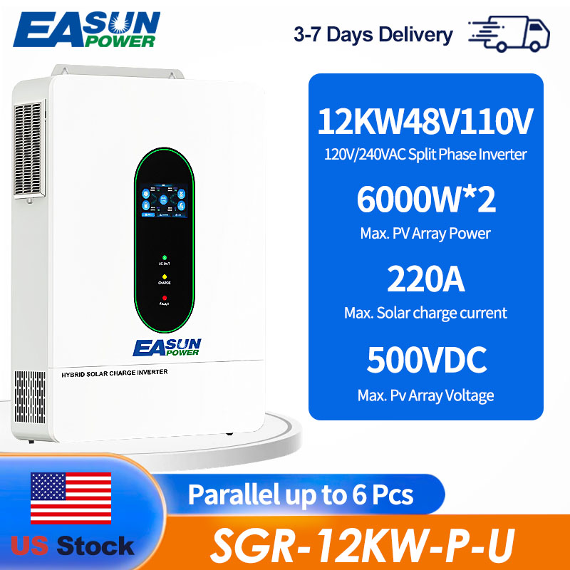EASUN US 12KW 12000W Split Pha - Drone Solar Charger review and price